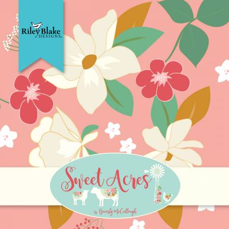 Sweet Acres Layer Cake Precut 10-inch squares by Beverly McCullough for Riley Blake Designs 