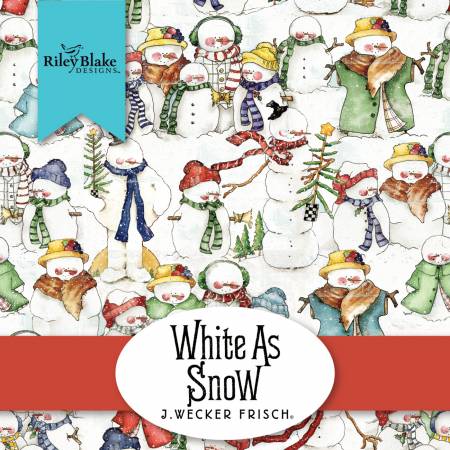 White As Snow Layer Cake Precut Bundle 10 Inch Squares by Janet Wecker-Frisch for Riley Blake Designs 10-13550-42