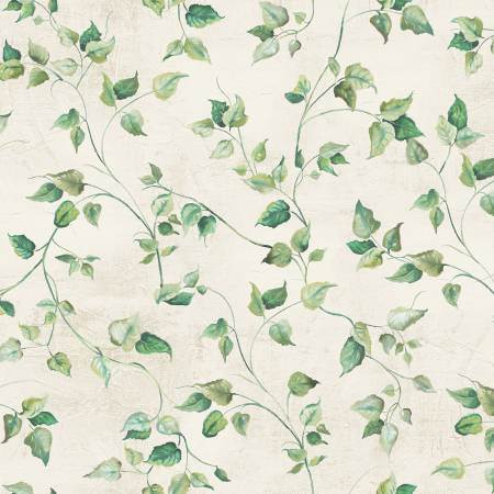 Quilt Backs Ivory Ivy Wideback by Jean Plout for Windham Fabrics 53584W-1DES