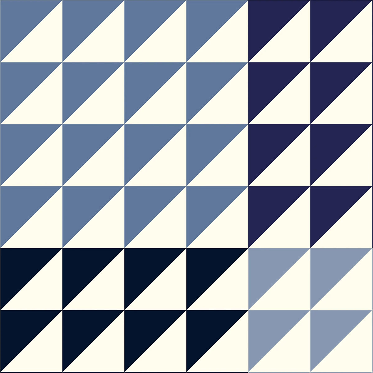 Perfect Points 2 Half Square Triangle Blues by Whistler Studio for Win ...