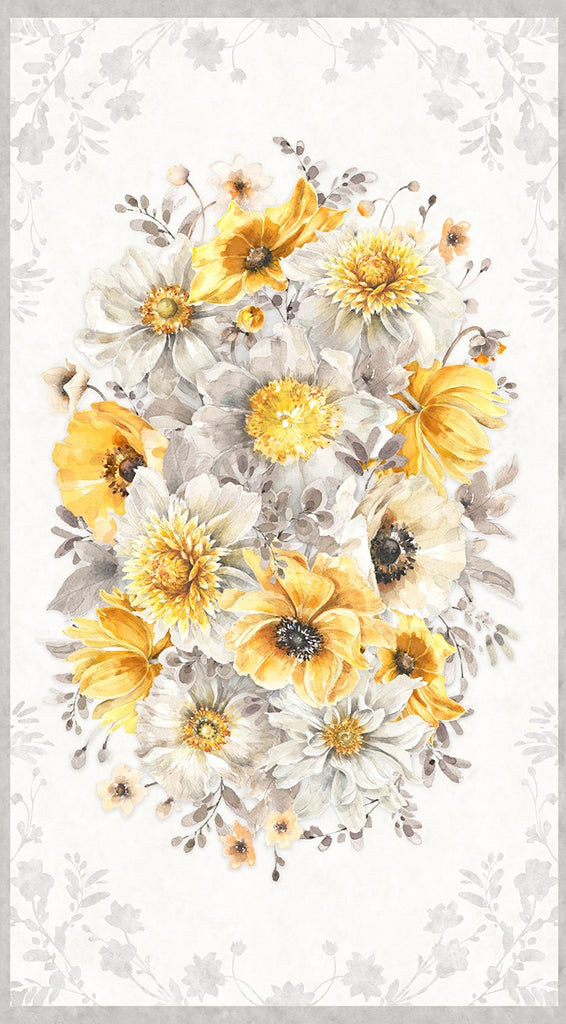 Fields of Gold Large Panel by Lisa Audit for Wilmington Prints 86496-159
