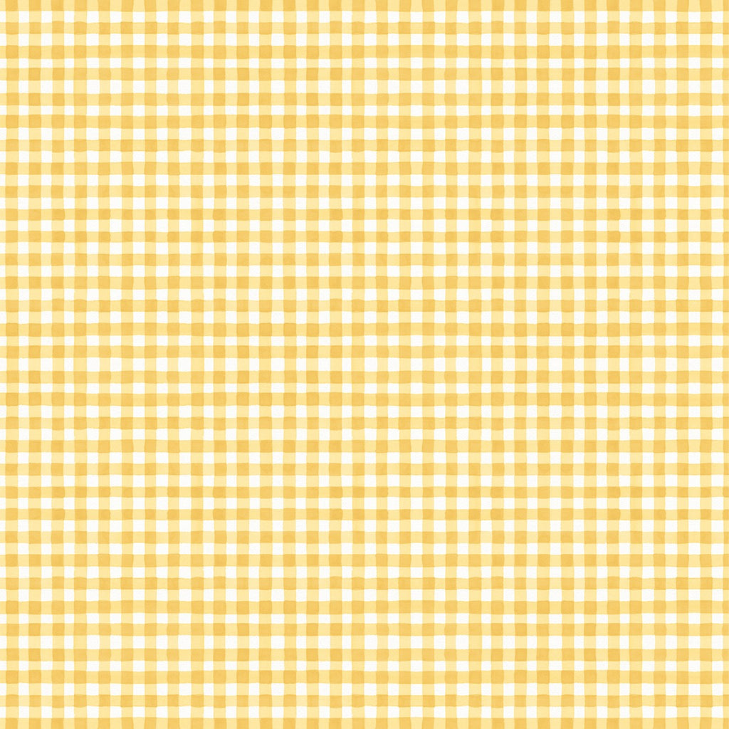 Fields of Gold White/Yellow Gingham by Lisa Audit 86505-155