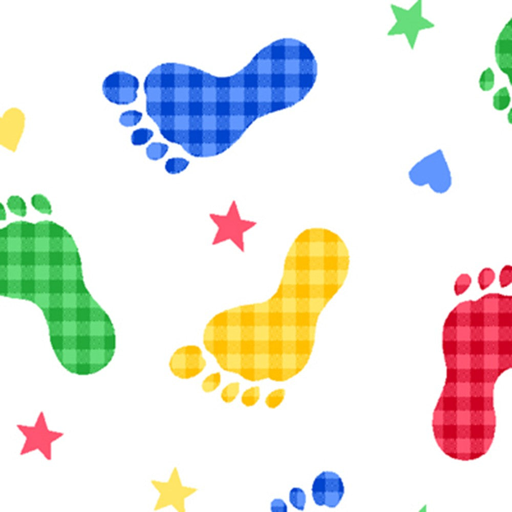Comfy Flannel Prints Primary Feet from A.E. Nathan 9307AE-78