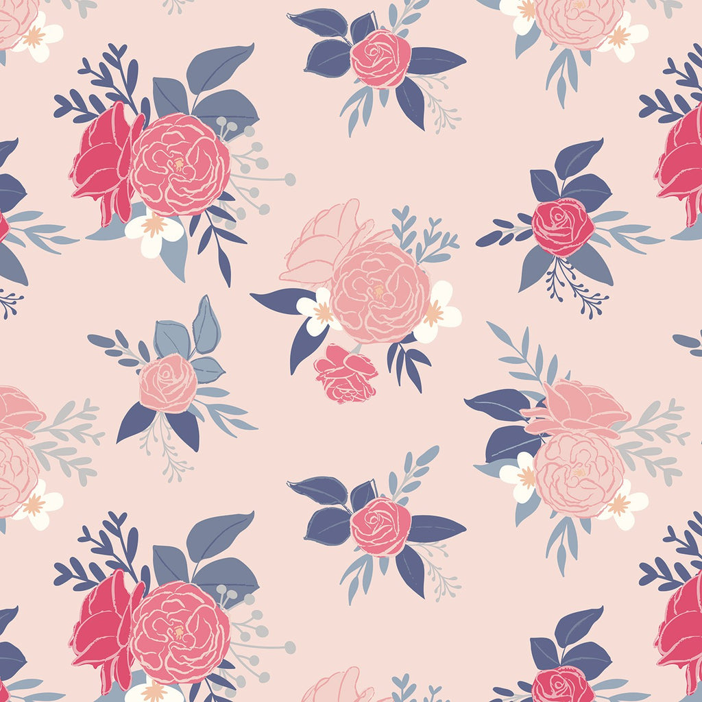 South Hill Main Blush by Fran Gulick for Riley Blake Designs C12660R-BLUSH