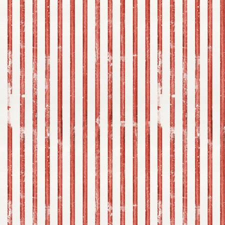 White As Snow Scarf Stripe Red by Janet Wecker-Frisch for Riley Blake Designs C13560R-RED