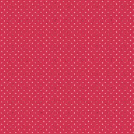 Heirloom Red Criss Cross Red by My Mind's Eye for Riley Blake Designs C14347R-RED
