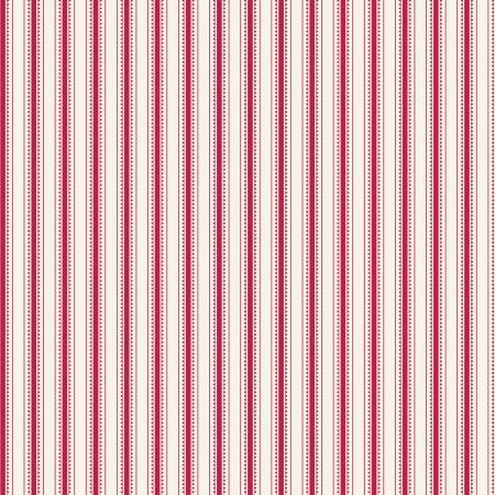 Heirlom Red Stripe Cream by My Mind's Eye for Riley Blake Designs C14348R-CREAM