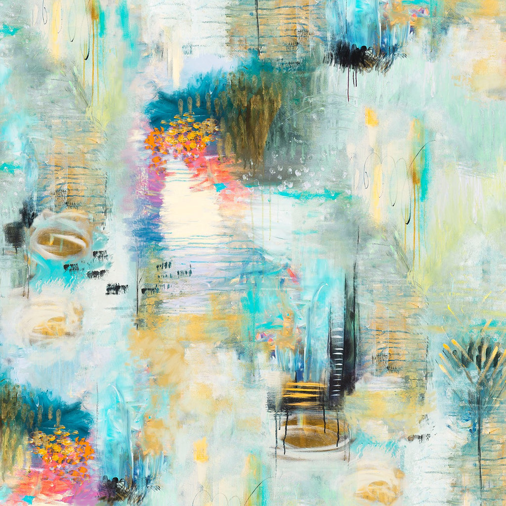 Equinox Texture Blue by Flora Bowley for P and B Textiles EQNX4199-B