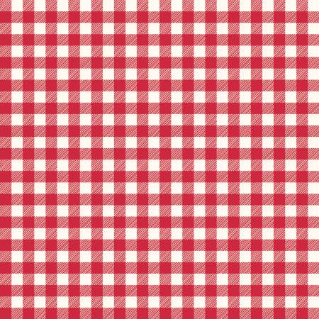 Buffalo Check Flannel Red by Riley Blake Designs F13908R-RED