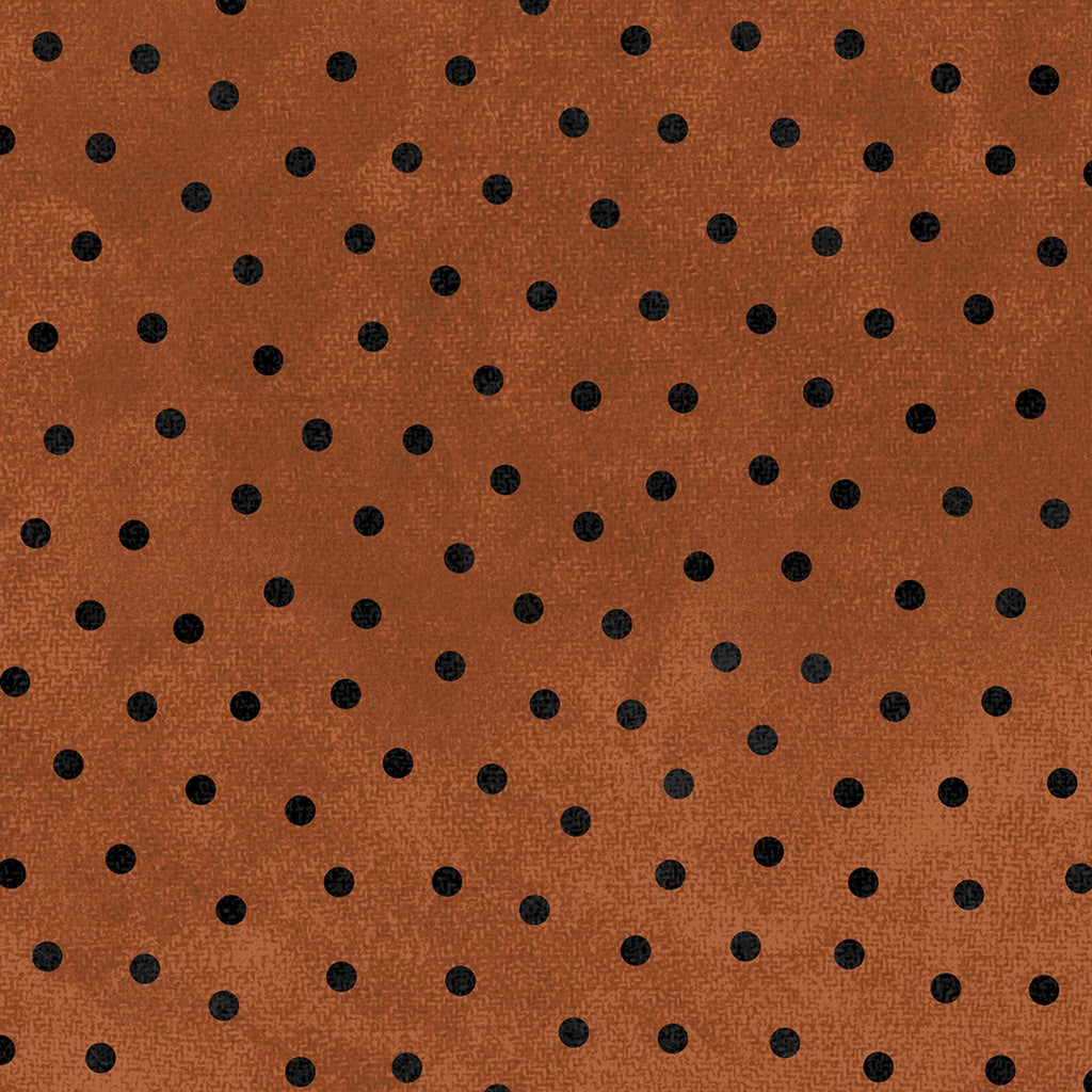 Woolies Flannel Rust Brown by Maywood Studio F18506M-O