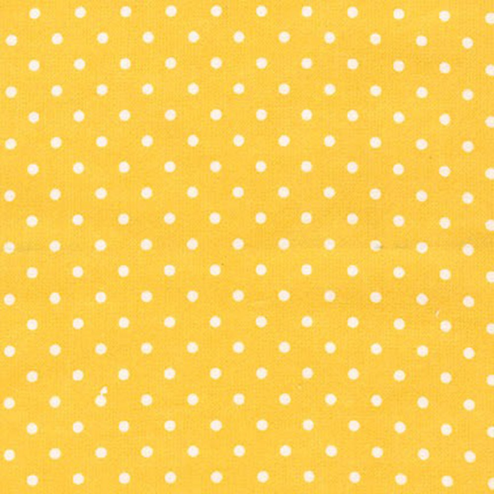 Cozy Cotton Flannel Yellow Dot from Robert Kaufman