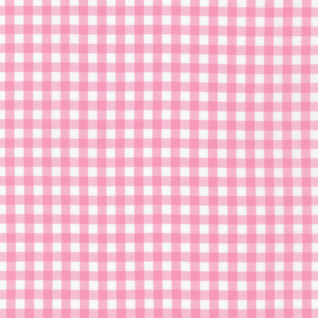 Carolina Gingham Candy Pink 1/4 inch by Robert Kaufman P16368351