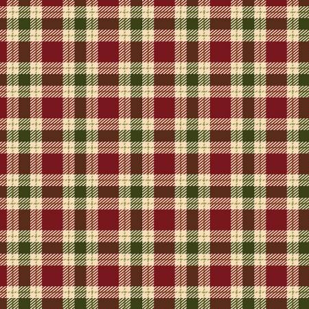 Primo Plaids Flannel Cranberry Red and Green Plaid from Marcus Fabrics R09J338-RED
